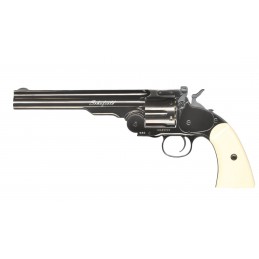 Vzduchový revolver ASG Schofield 6" Šedý 4,5mm