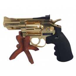 Vzduchový revolver ASG Dan Wesson 2,5" 4,5mm Zlatý