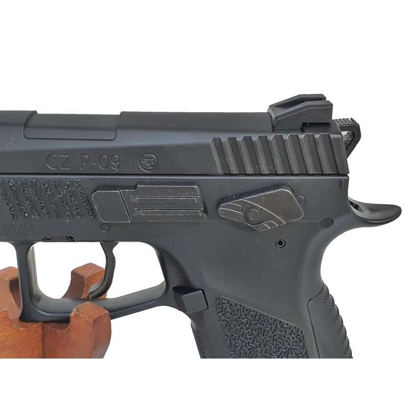 Vzduchová pistole ASG CZ P09 Blowback 4,5mm černá