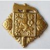 Hasičský Odznak na Přilbu - Zlatý
